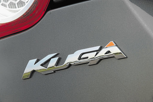 The rear Ford Kuga logo