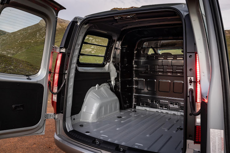 Rear compartment offers a massive 2,890l of cargo space.