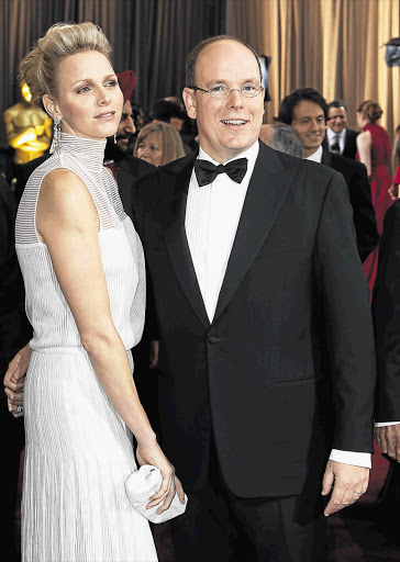 Princess Charlene and Prince Albert of Monaco Picture: SHELLEY CHRISTIANS