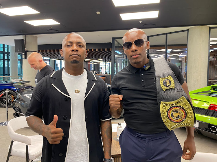 'Skeem Saam' actor Pholoso Mohlala and Phumlani Njilo are to get into the ring together.