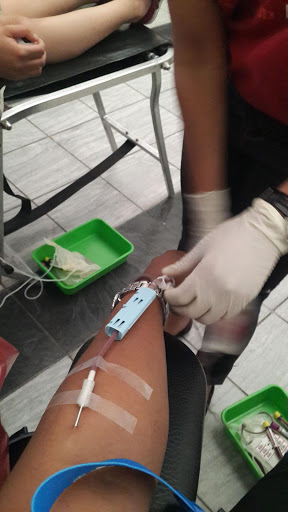 Blood donor. File photo.