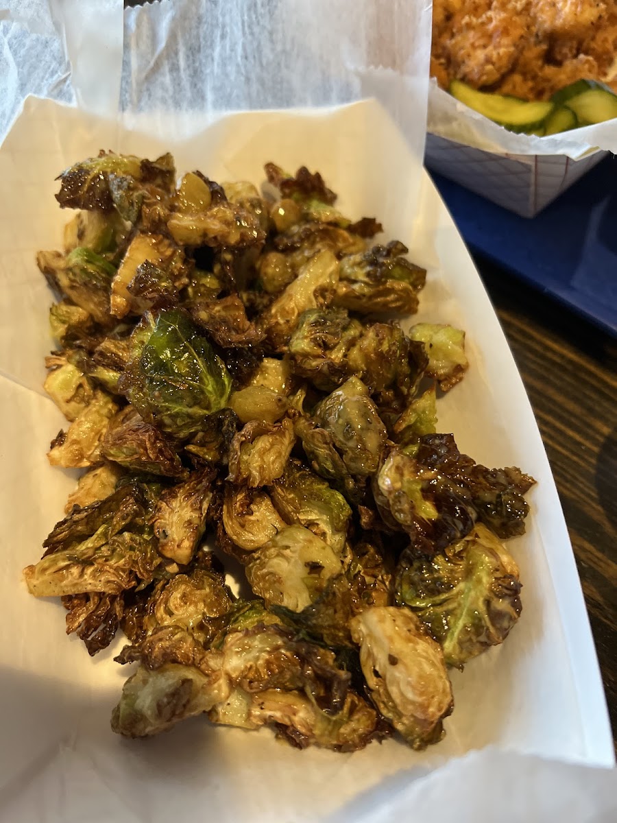 Fried Brussels... addicting!