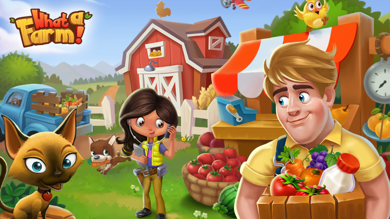 Android application What a Farm! screenshort