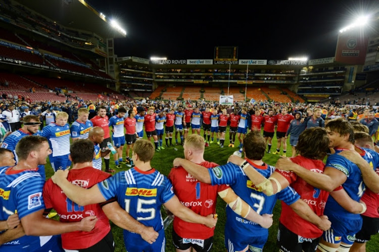 General view after the Super Rugby match between DHL Stormers and Emirates Lions at DHL Newlands on April 15, 2017 in Cape Town.