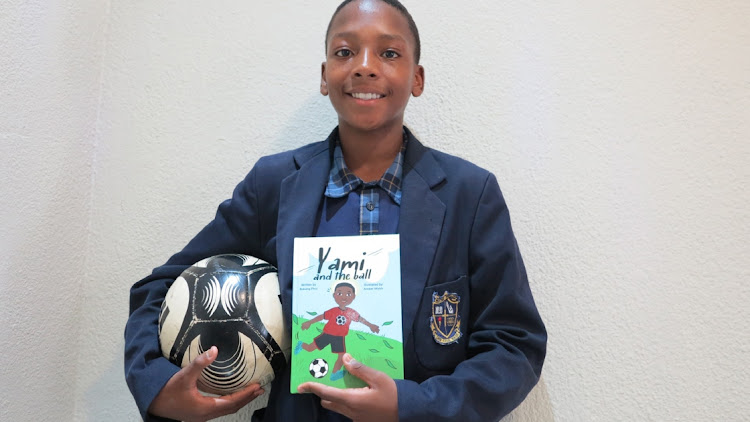 Bokang Phiri, 12, has written a book to inspire other children.
