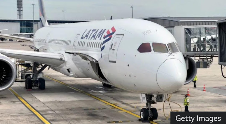 Latam says the incident involved a Boeing 787 Dreamliner