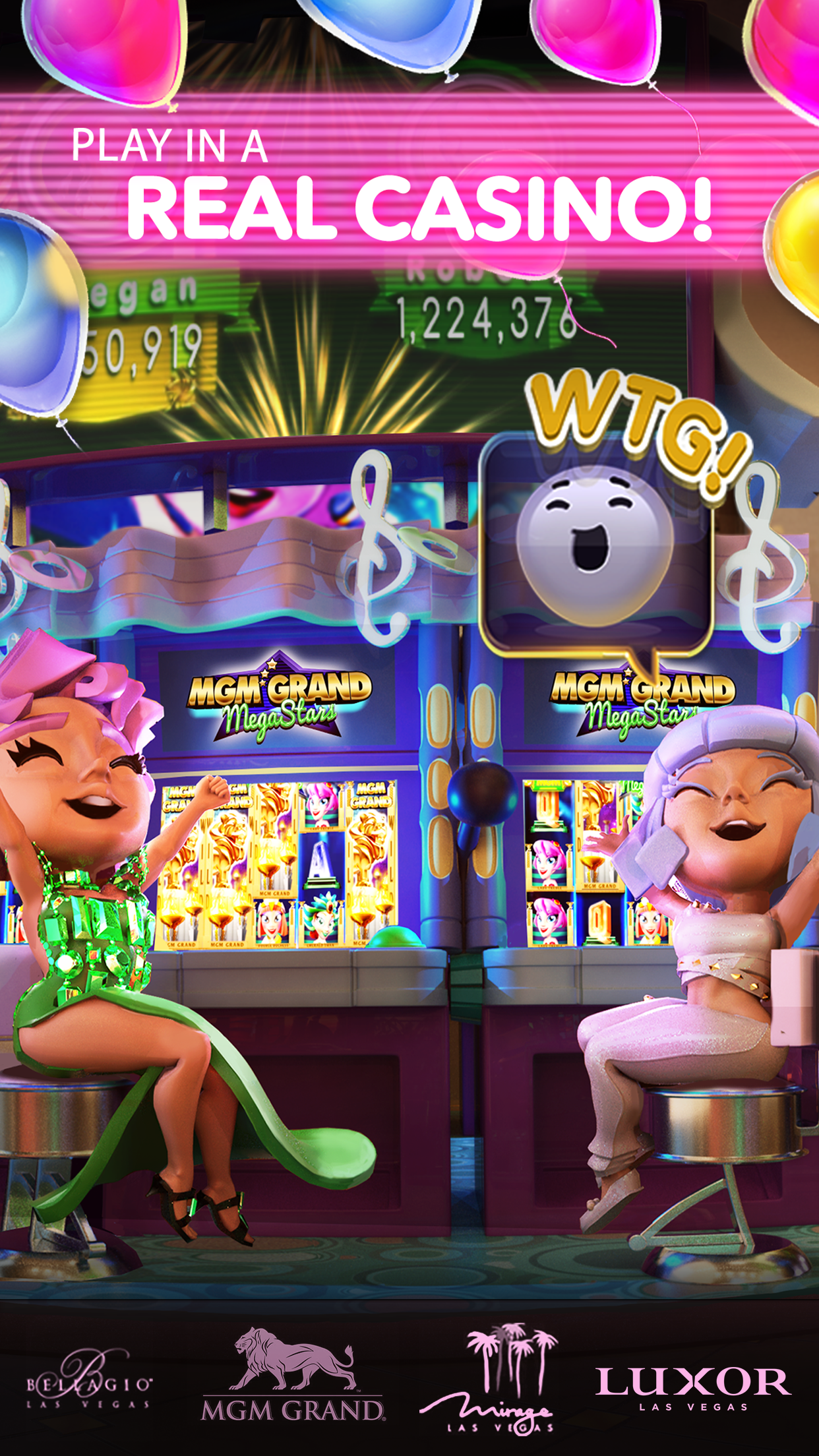 Android application POP! Slots™ Vegas Casino Games screenshort