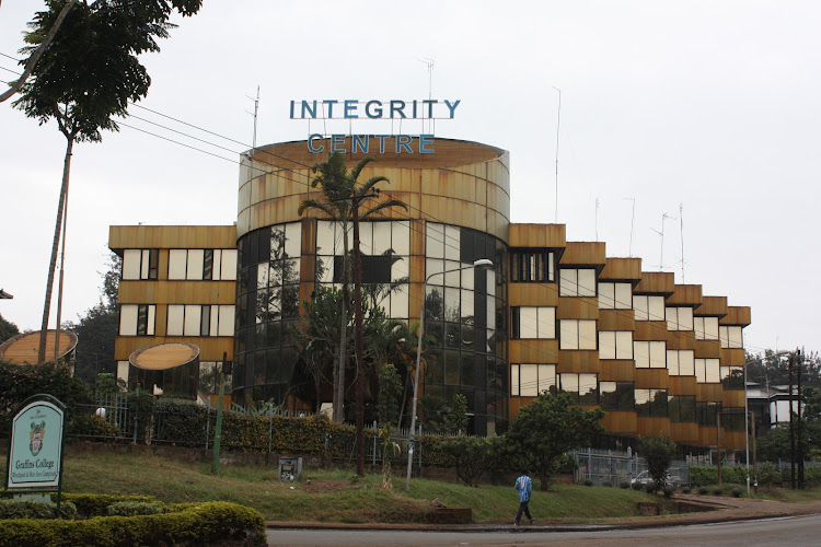 A file photo of EACC headquarters in Nairobi.
