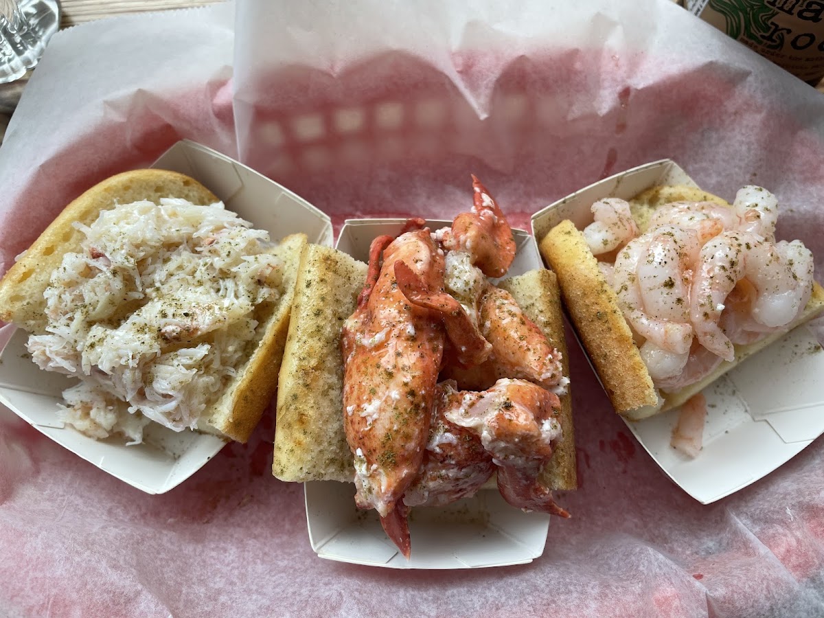 The Trio (lobster,crab,shrimp)