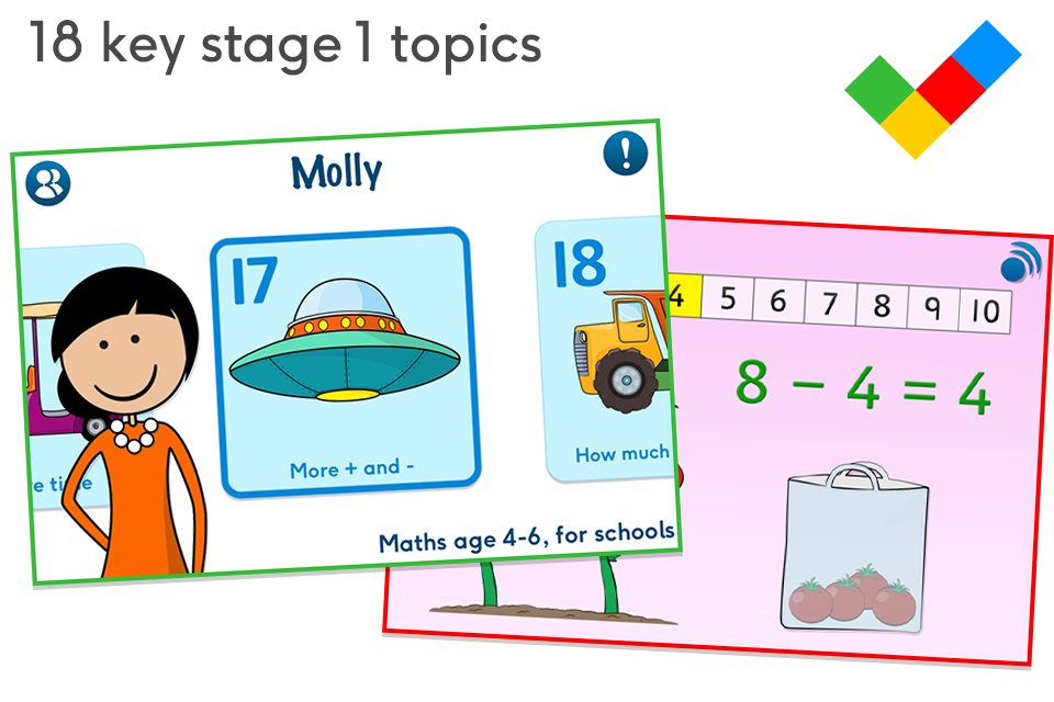 Android application Math age 4-6, for schools screenshort