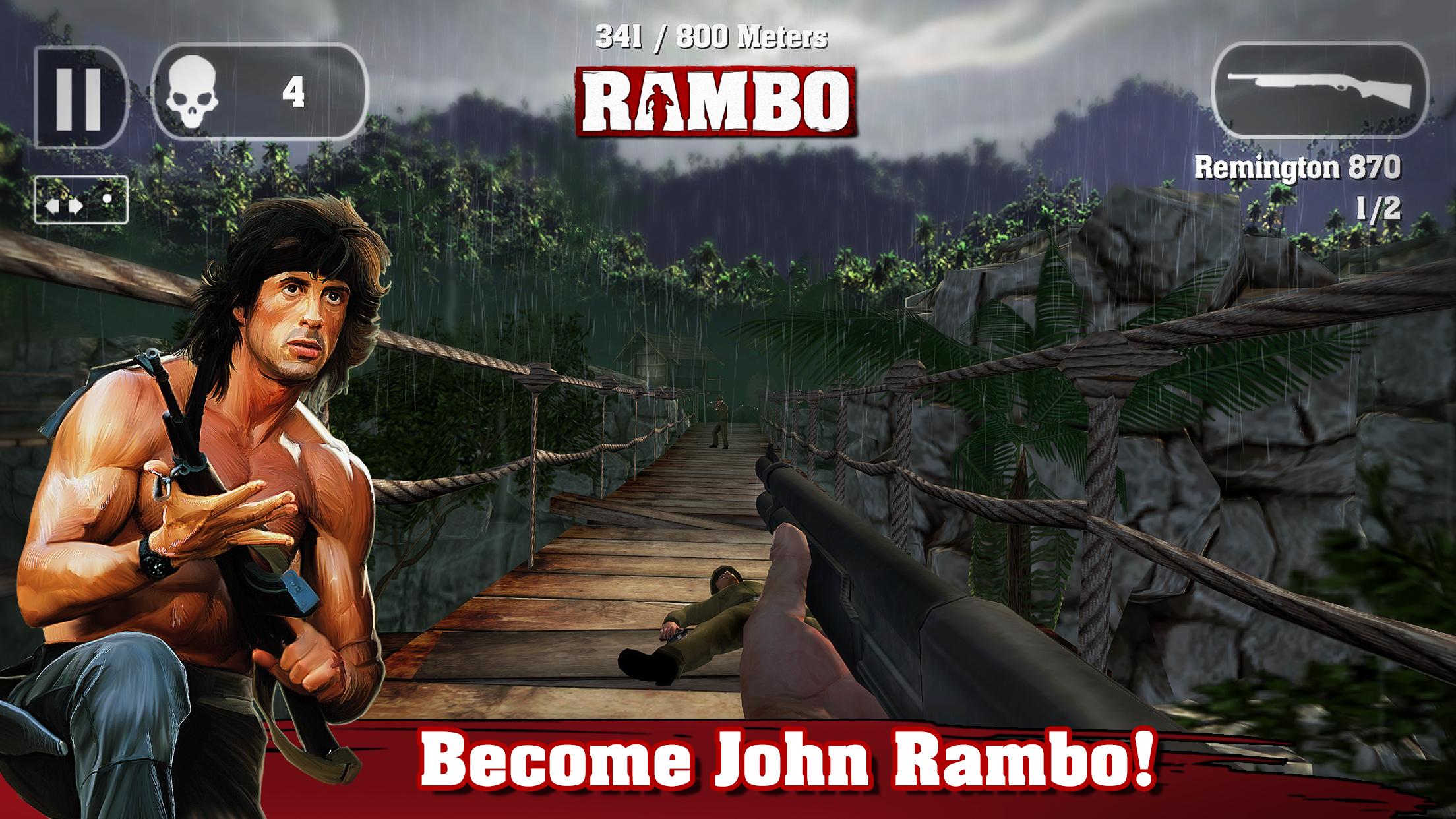 Android application Rambo screenshort