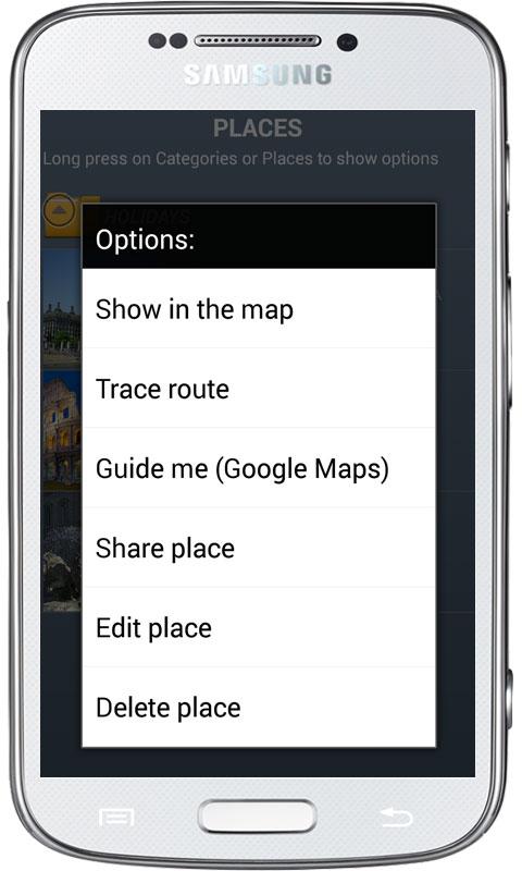 Широта Долгота GPS мест — приложение на Android
