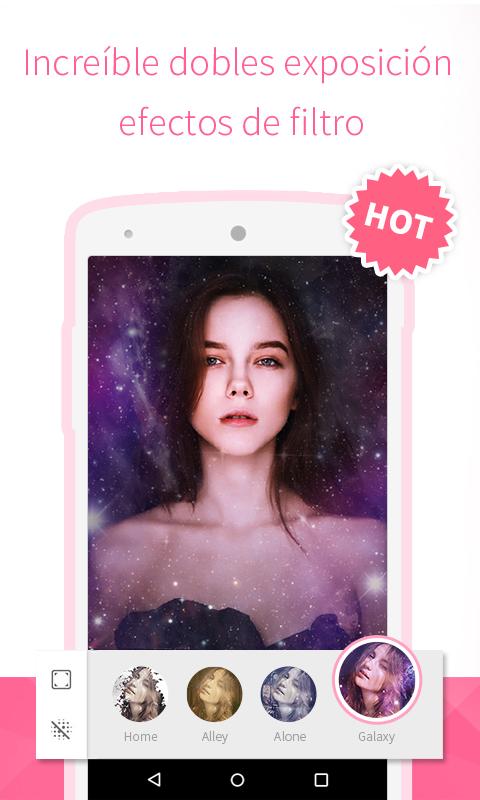 Android application Bestie - Camera360 Selfie screenshort