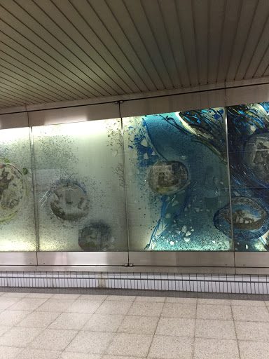 Kokusai Center Wall Art Sea