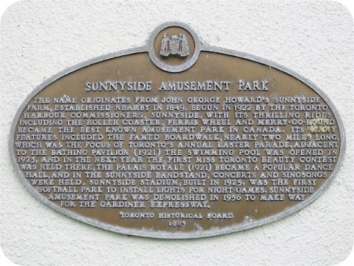 The name originates from John George Howard's Sunnyside Farm, established nearby in 1849. Begun in 1922 by the Toronto Harbour Commissioners, Sunnyside, with its thrilling rides including the...