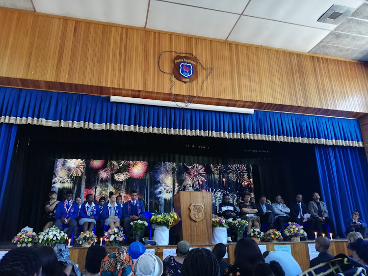Pupils, staff and parents shared in their grief as they remembered classmate Kulani Mathebula at a memorial service at Mondeor High School on Friday.