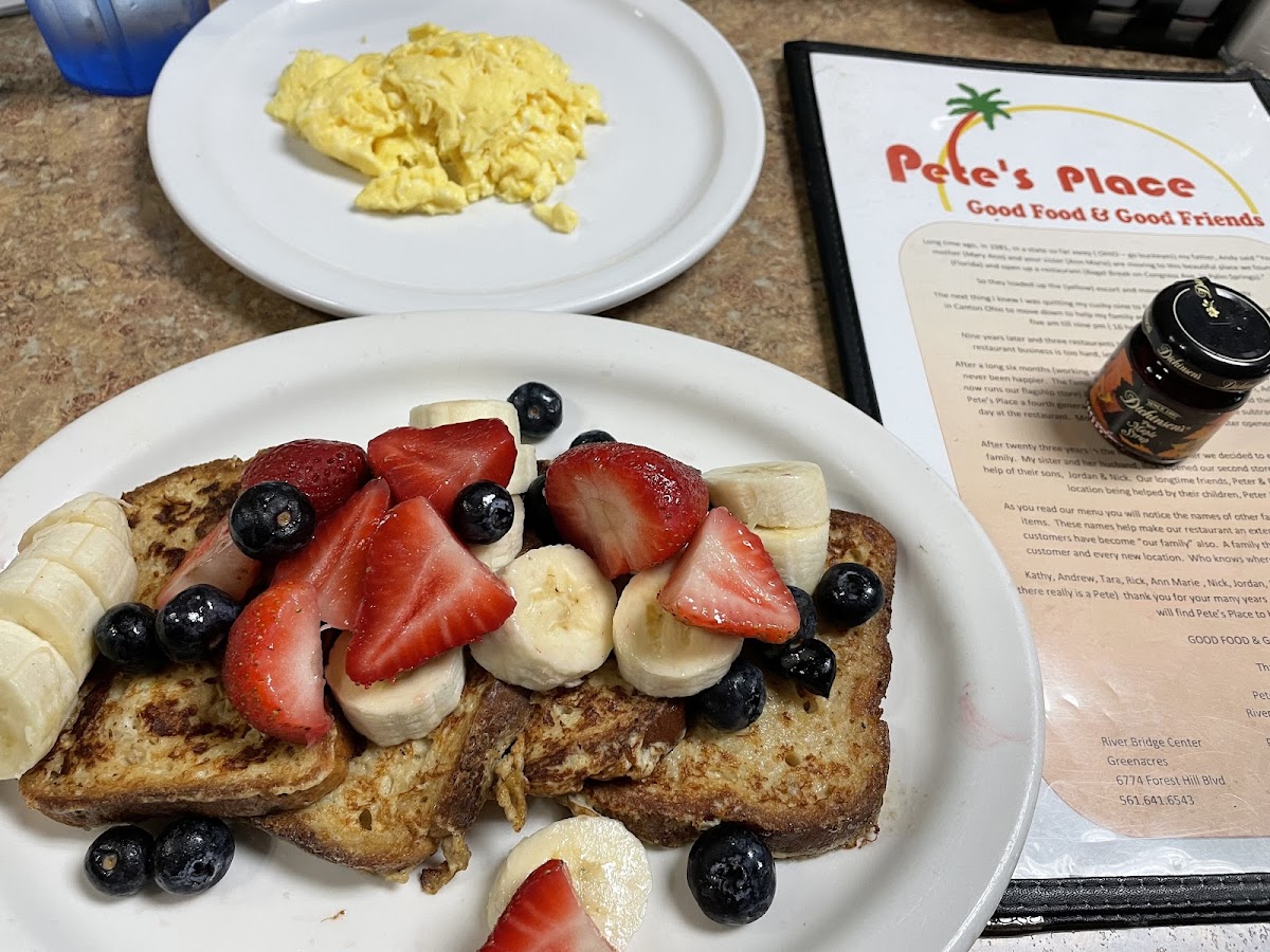 Gluten-Free at Pete's Place