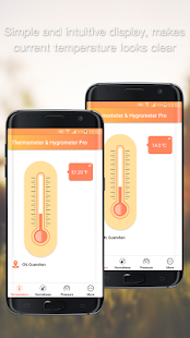 Thermometer &amp; Hygrometer screenshot for Android