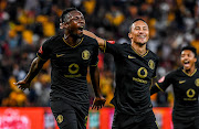 Eric Mathoho of Kaizer Chiefs celebrates with teammates after scoring a goal during Absa Premiership match between Kaizer Chiefs and Highlands Park at FNB Stadium on January 08, 2020 in Johannesburg, South Africa. 