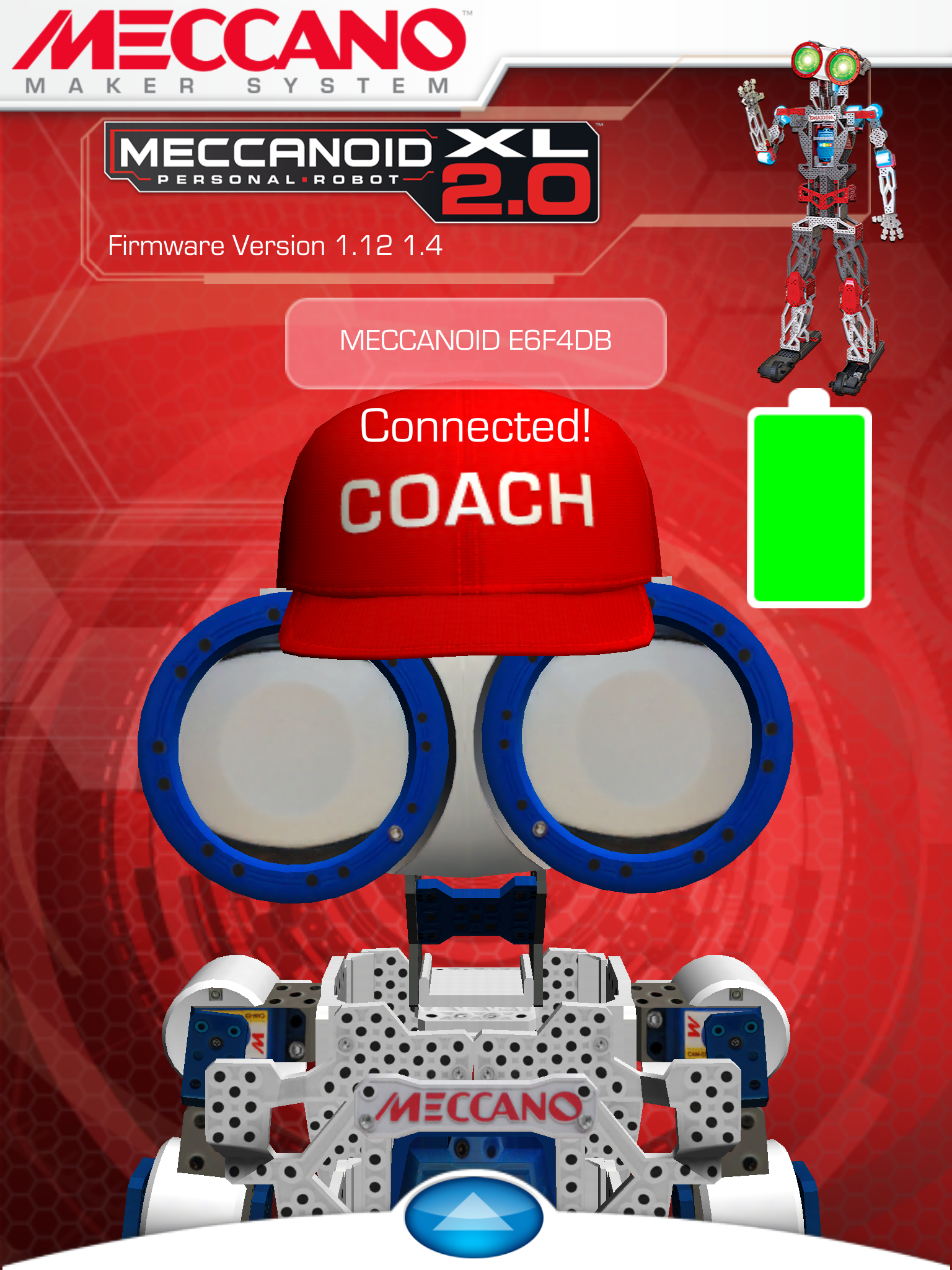 Android application Meccanoid - Build Your Robot! screenshort