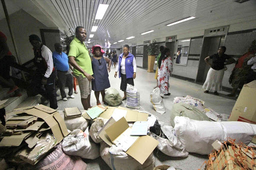 RUNAWAY RECORDS: The rural development, education and transport departments threw away important personnel files and personal information of members of the public without the necessary go-ahead from the provincial archives repository Picture: ABONGILE MGAQELWA