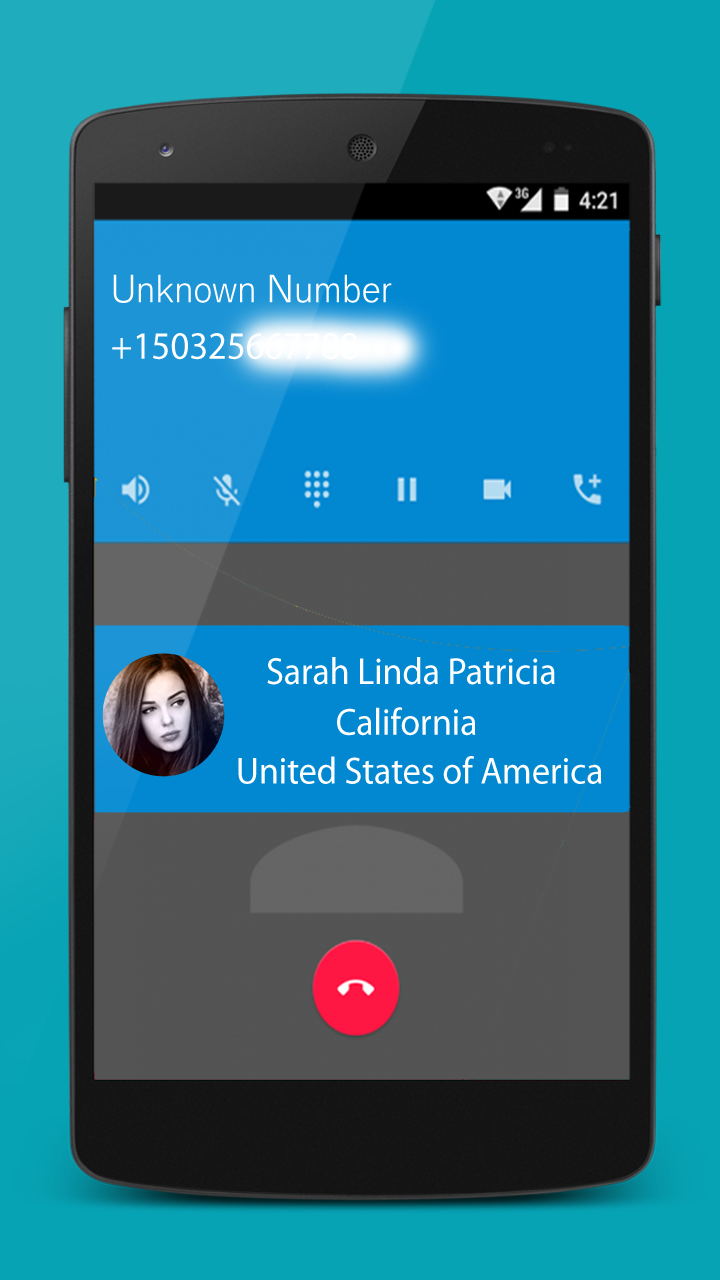 Android application Mobile Caller True Locator screenshort