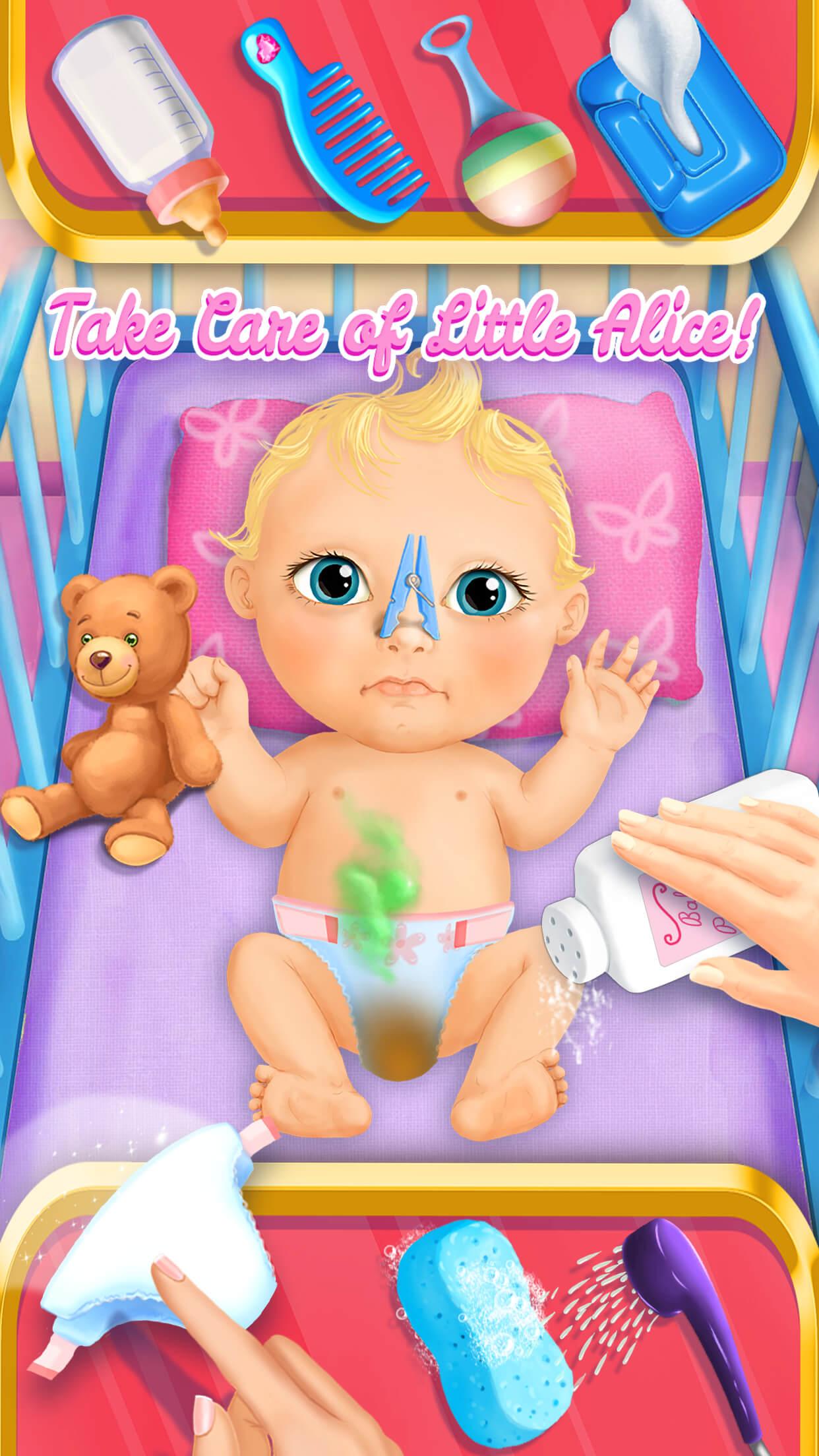 Android application Sweet Baby Girl Doll House FULL screenshort