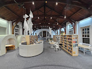 Inside the Anele Tembe Library at Durban Girls' College.