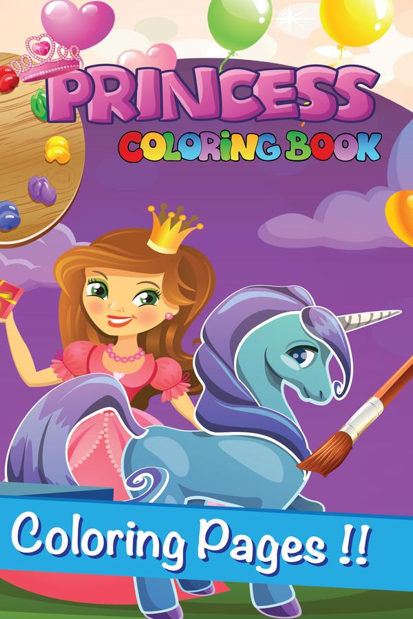 Android application Little Pony Coloring Book Page screenshort