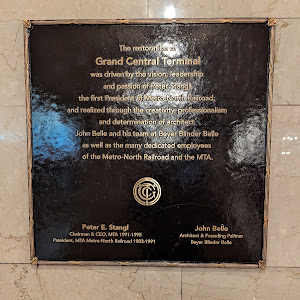 The restoration of Grand Central Terminal was driven by the vision, leadership and passion of Peter Stangl, the first President of Metro-North Railroad, and realized through the creativity, ...