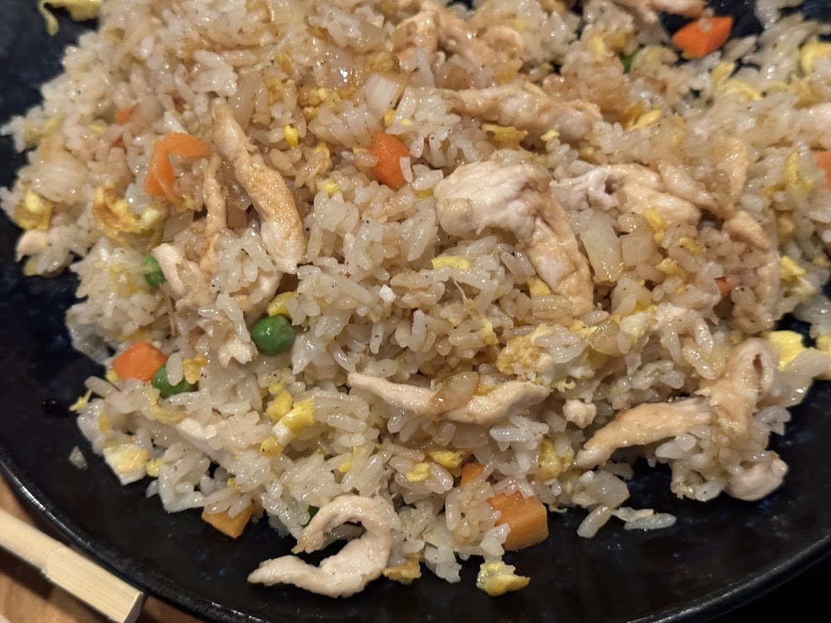 GF chicken fried rice