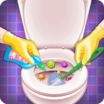 Bathroom Cleaning-Toilet Games Apk