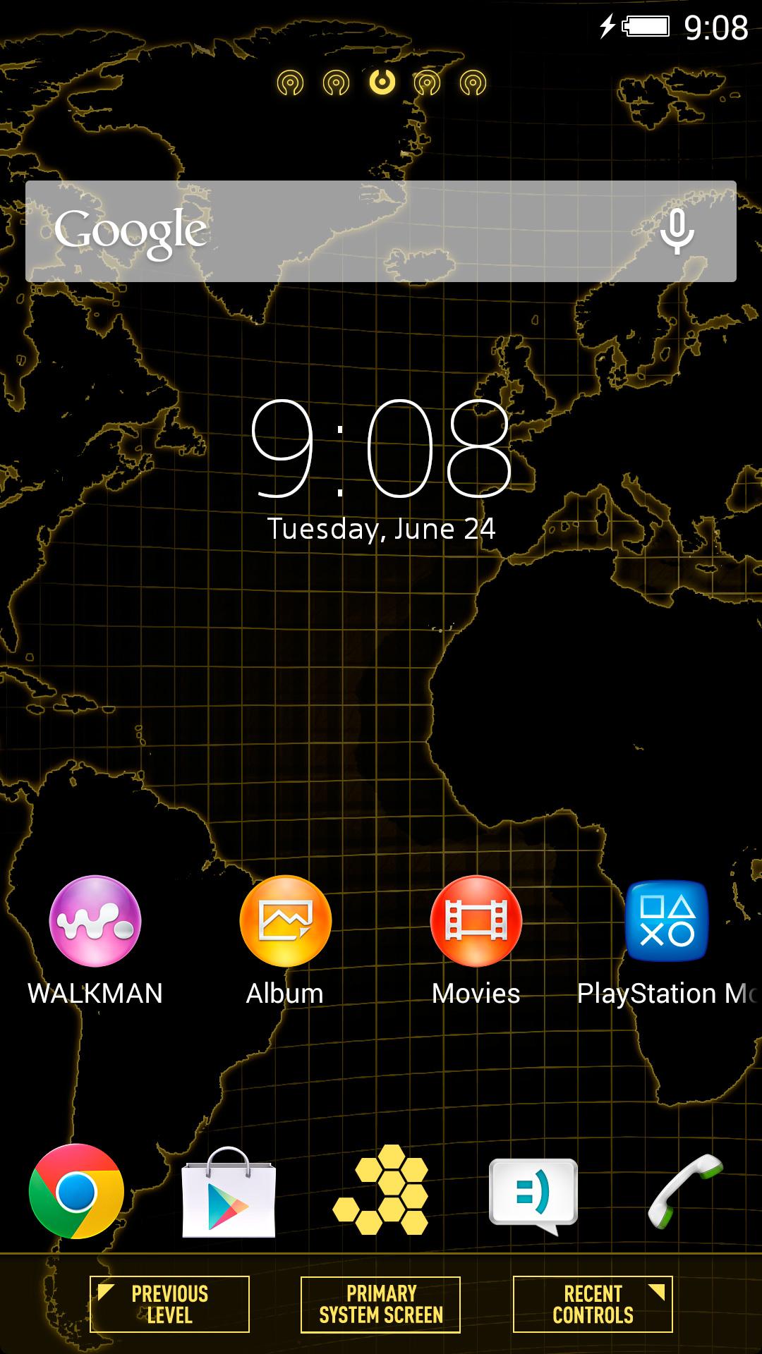 Android application XPERIA™ Techworld Theme screenshort