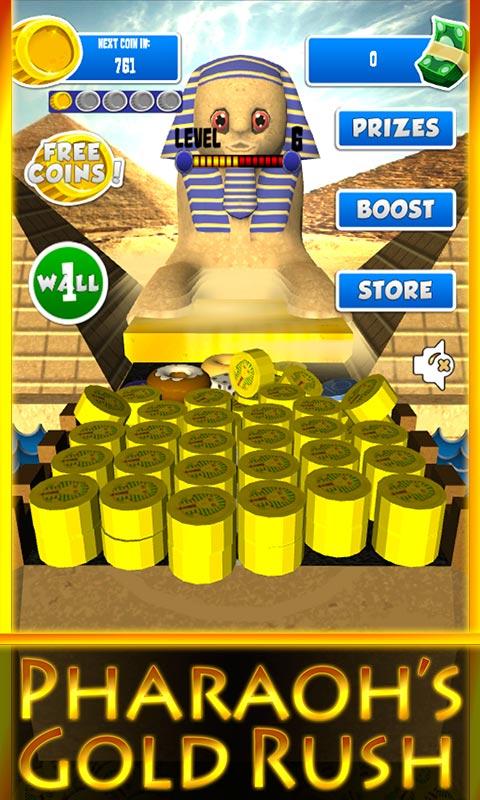 Android application Pharaohmon GO - Coin Dozer screenshort