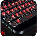 ダウンロード Red Black Metal Keyboard Theme をインストールする 最新 APK ダウンローダ
