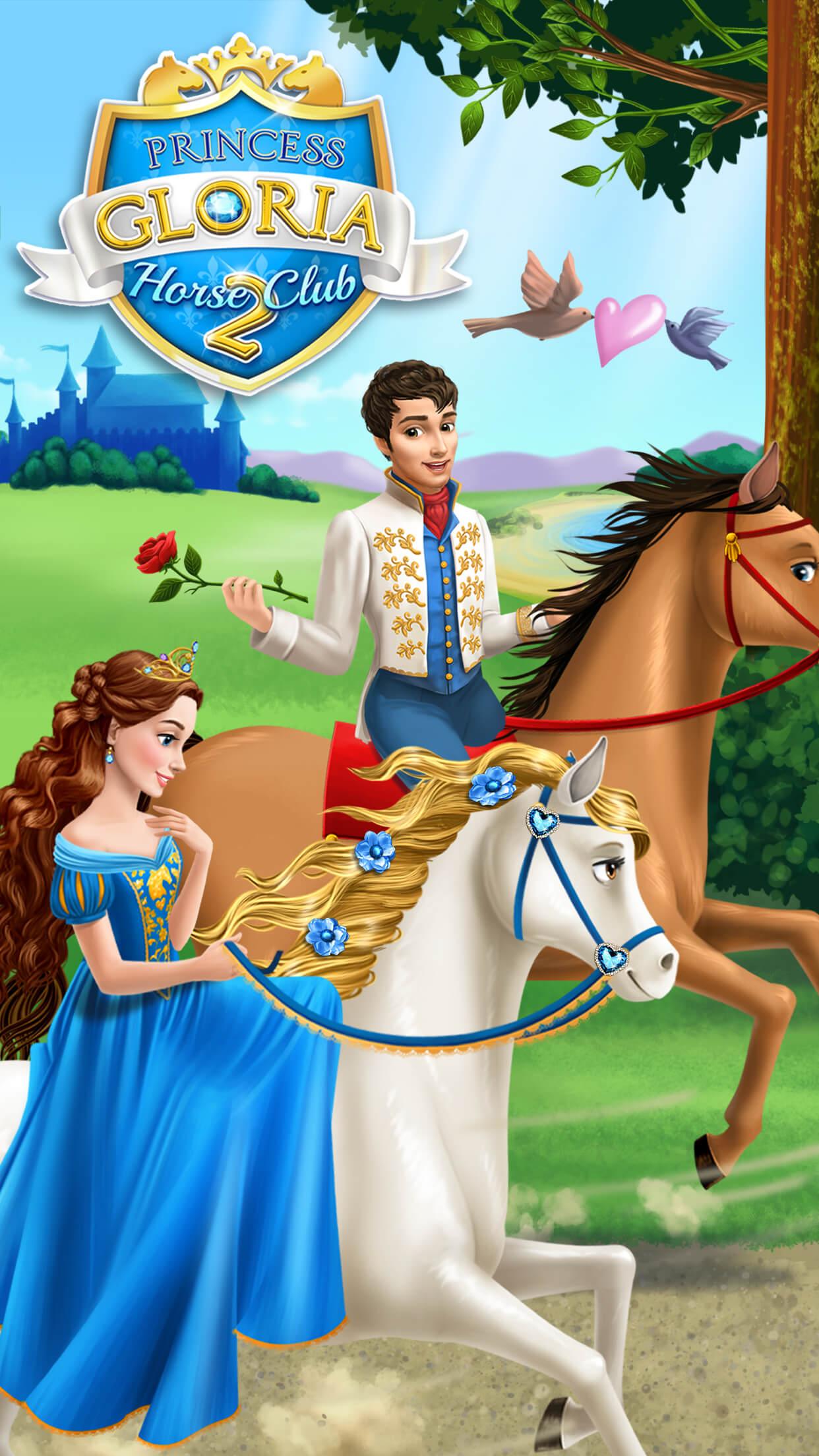 Android application Princess Gloria Horse Club 2 screenshort