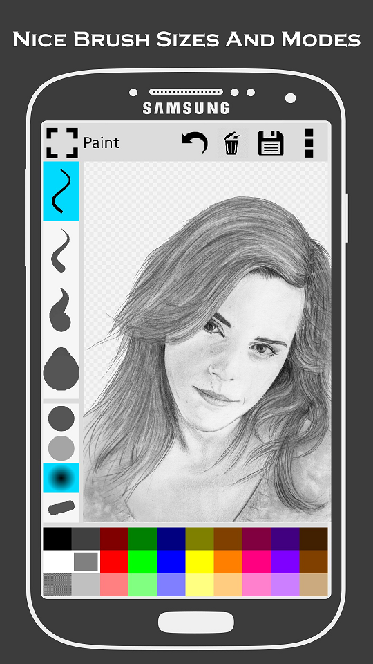 Android application Paint screenshort