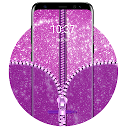 ダウンロード Pink Glitter Zipper Screenlock をインストールする 最新 APK ダウンローダ