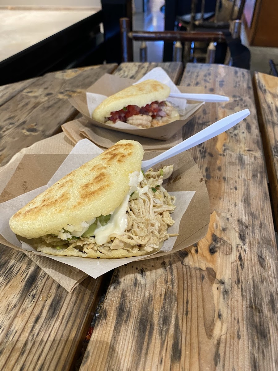 Gluten-Free Arepas at Azucar Morena