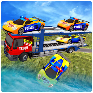Download Police Car Offroad Transport Truck For PC Windows and Mac