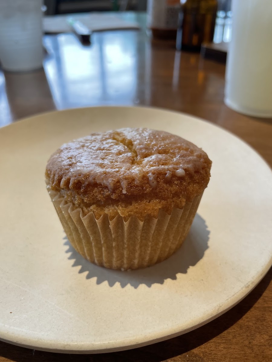 GF lemon olive oil muffin