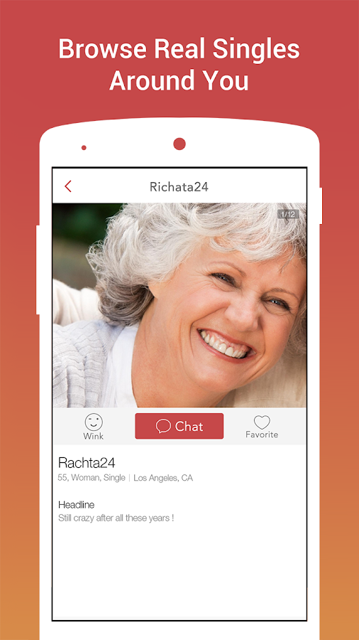 Senior Dating For Singles 50+ — приложение на Android