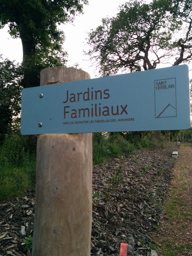 Parc de la Savèze, Entrée des jardins familiaux