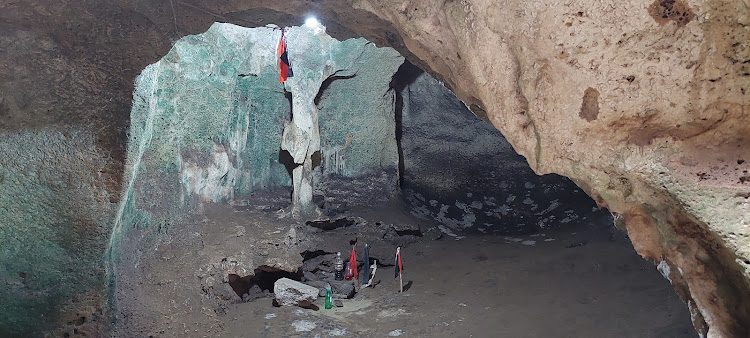 The Shimoni Slave Caves Kaya (traditional shrine)