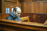Diego Novella in the dock at the high court in Cape Town.