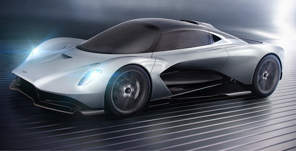 No power output revealed, but Valhalla will get an F1-inspired petrol-electric powertrain.