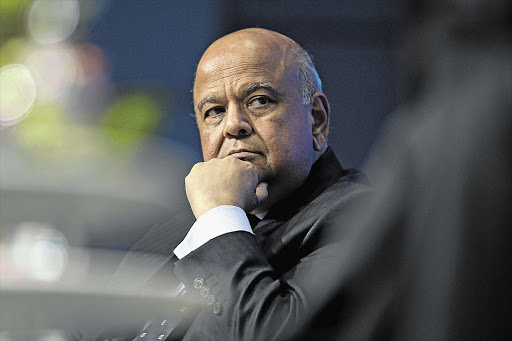 Finance Minister Pravin Gordhan.