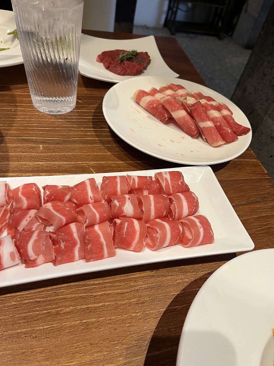 @Gen Korean BBQ - non marinated meats