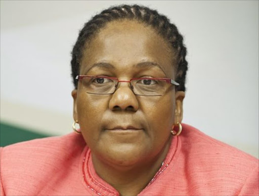 Transport minister Dipuo Peters