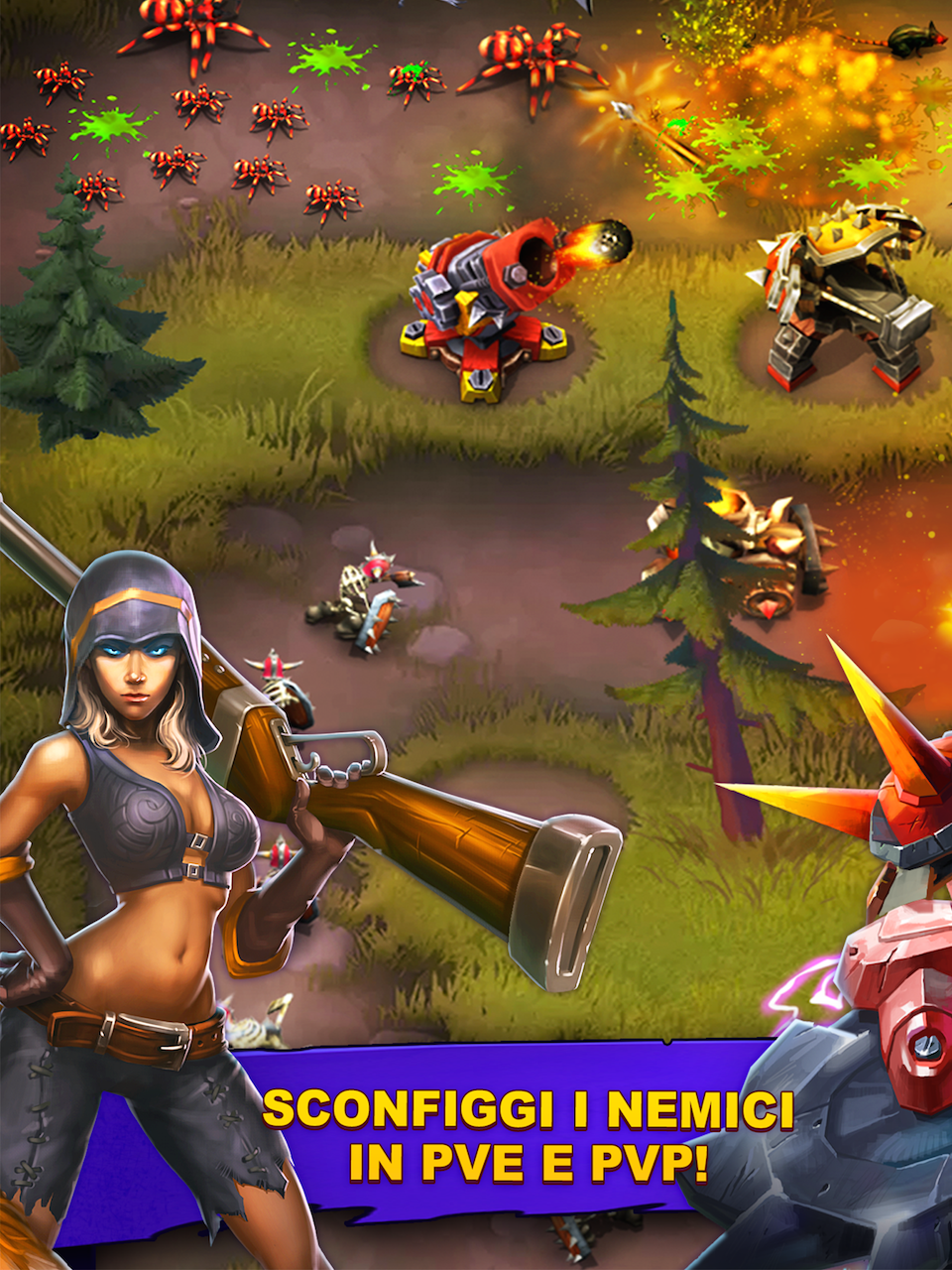 Android application Goblin Defenders 2 screenshort